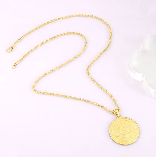 Amulet 7 Aniołów Archaniołów Amulet Pieczęć 316L Złoty Talizman na Arena.pl