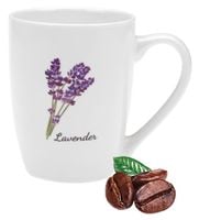 Kubek porcelanowy Ravi Prowansja Lavender 320 ml New Bone