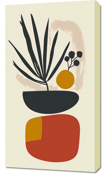 Obraz 50x90cm Botaniczny Wgląd zdjęcie 1