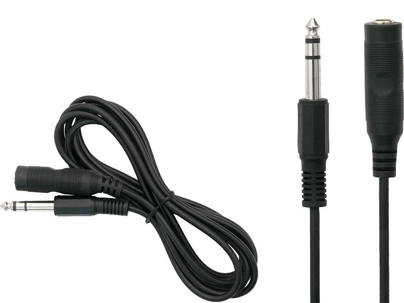 Przedłużacz JACK 6,3mm 3m prosty zdjęcie 1