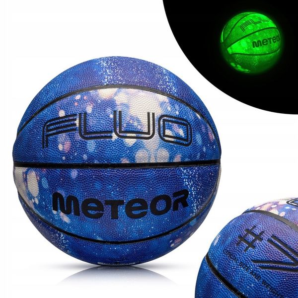 Piłka do koszykówki do kosza świecąca fluorescencyjna Basketball zdjęcie 1