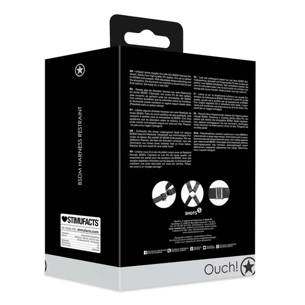 Bsdm Harness Restraint - Black zdjęcie 4