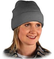 czapka bawełniana szara czbaws - bhp czb s