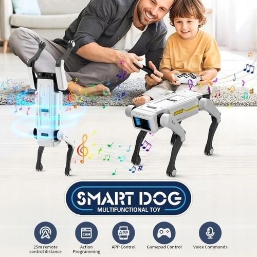 iUni 8002 Inteligentny Robot Pies, Zdalne Sterowanie, Ponad 25 Funkcji na Arena.pl