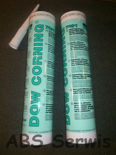 Dowsil 7091, 310ml silikon czarny zdjęcie 2