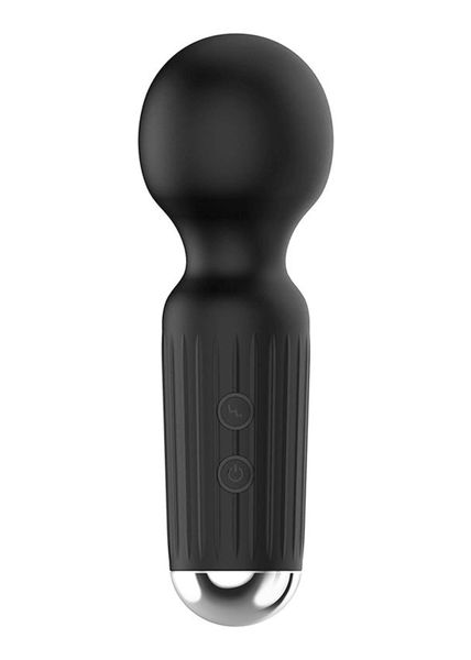 Stymulator-Rechargeable Mini Masager USB 20 Functions - Black zdjęcie 1