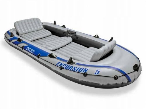 Łódź Intex 68325 EXCURSION 5 Set INTEX szary na Arena.pl