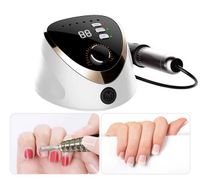 Profesjonalna Frezarka Do Paznokci Mocna 65w Profesjonalna Żele Hybrydy V10