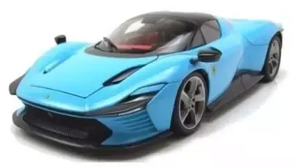 Ferrari Daytona SP3 Blue 1:18 BBURAGO zdjęcie 1
