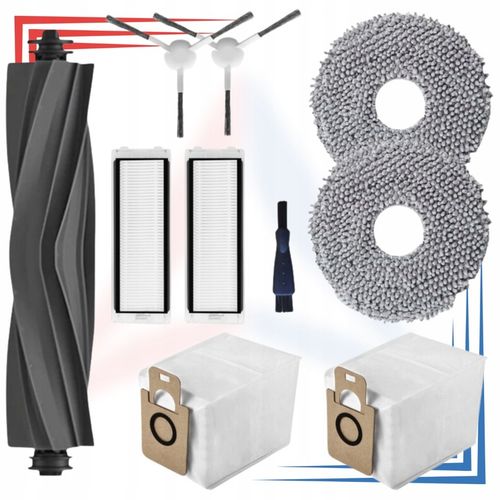 Zestaw do Xiaomi MI Robot Vacuum X10+ X20+ S10 Dreame L10 L10S zamienniki na Arena.pl