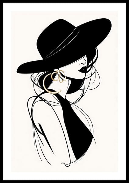 Plakat 40x60cm Uwikłana Elegancja zdjęcie 3