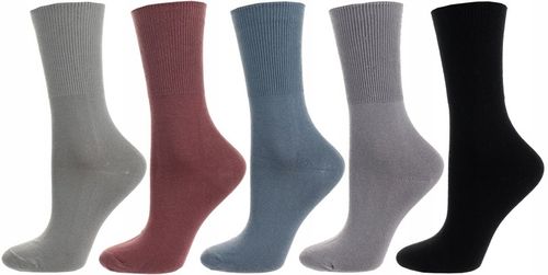 5x Skarpetki Damskie Skarpety Bezuciskowe BAWEŁNA Zapachowe Długie 39-42 na Arena.pl