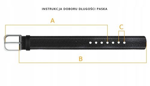 pasek wąski bom-p1 black 110 na Arena.pl