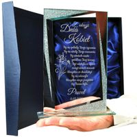 STATUETKA SZKLANA  „LUSTRO” w Etui – 0097D (DZIEŃ KOBIET)