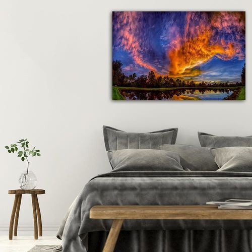 Deco Panel, Chmury na niebie 3 90x60 na Arena.pl
