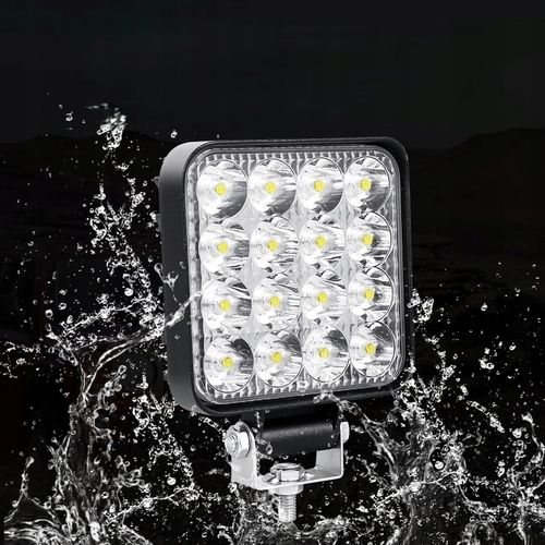 Lampa Robocza Led 48W Halogen Szperacz 12V 24V 16Led Wysoko Wydajny 4X na Arena.pl