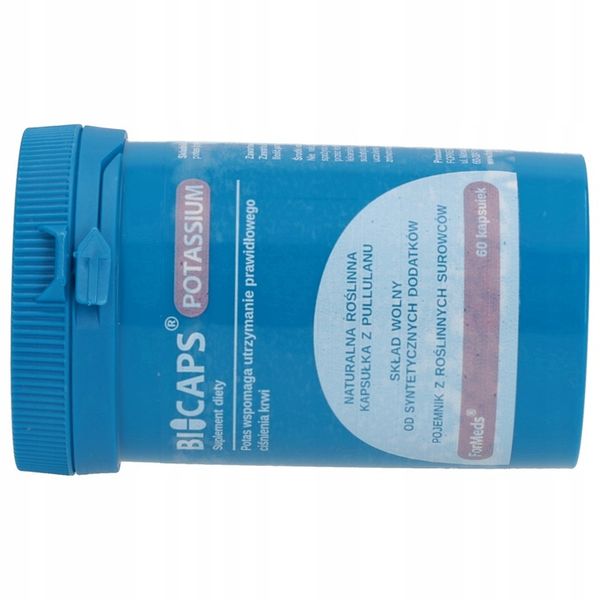 FORMEDS BICAPS POTASSIUM CYTRYNIAN POTASU 1000 MG zdjęcie 7