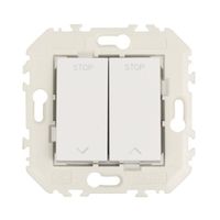 Efapel Quadro45 łącznik żaluzjowy biały mat 45293 kwbm