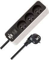 LISTWA ZASILAJĄCA Z WYŁĄCZNIKIEM 3M H05VV 3G1,5 ECOLOR BRENNENSTUHL