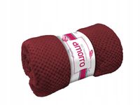 Koc żakardowy Amorro 150x200 Darymex bordowy