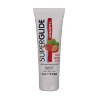 hot superglide edible żel intymny wodny, jadalny, smakowy 75ml