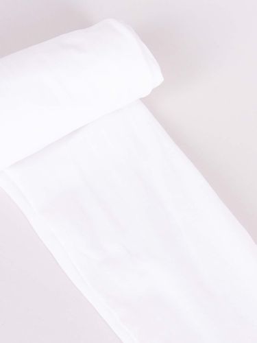 Rajstopy dziecięce mikrofibra gładkie białe 40 DEN 80-86 YOCLUB na Arena.pl