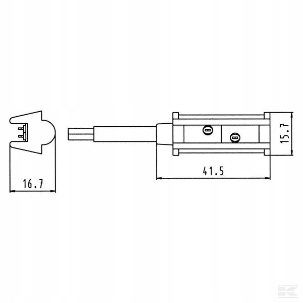 Przewód, Erich Jaeger 721469JAE zdjęcie 2