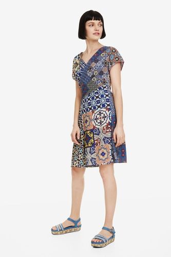 DESIGUAL WZORZYSTA KOLOROWA SUKIENKA (40) na Arena.pl