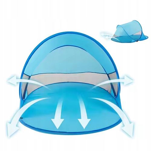 AUTOMATYCZNY NAMIOT PLAŻOWY NA PLAŻĘ SAMOROZKŁADAJĄCY POPUP 200x120x90 cm na Arena.pl