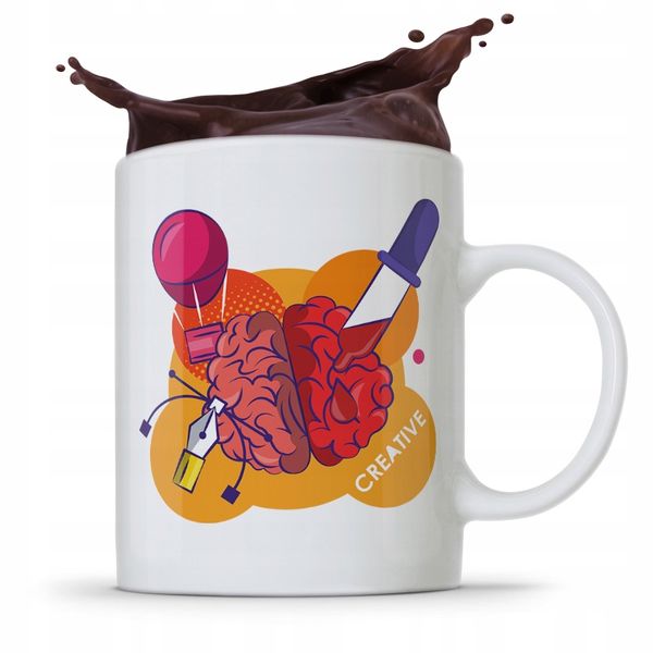 Kubek Prezent Urodzinowy Dla Grafika Creative Z Nadrukiem Ze Zdjęciem zdjęcie 1