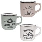 3x Kubki Coffee do Picia Kawy Herbaty Ziół Zestaw Kubków Kubek na Prezent