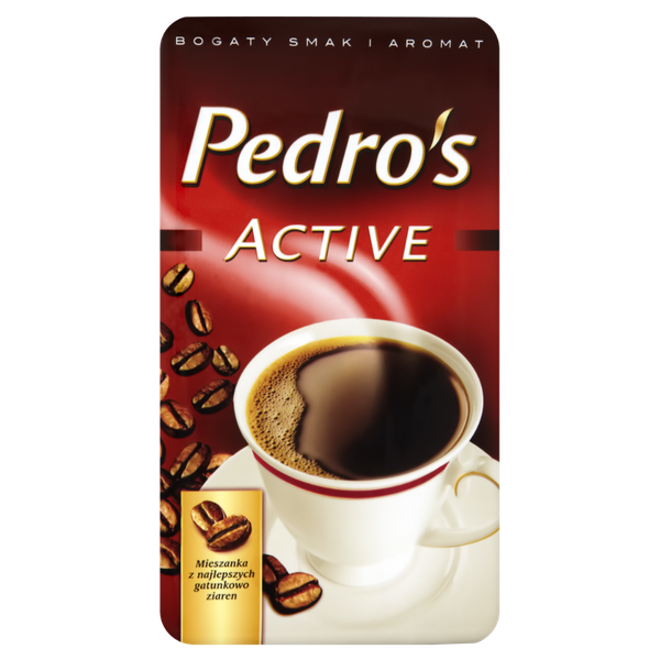 Pedro's Active Kawa mielona 250 g zdjęcie 1