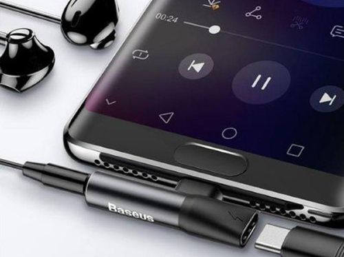 BASEUS ADAPTER L41 USB-C USB-C+ JACK 3,5MM CZARNY na Arena.pl