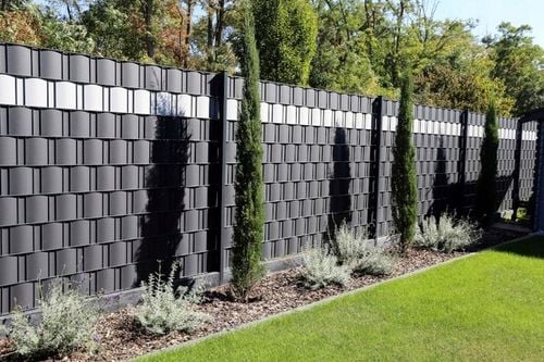 TAŚMA OGRODZENIOWA ANTRACYT 19x50 OSŁONA NA OGRODZENIE PANELOWE PŁOT GRAFIT na Arena.pl