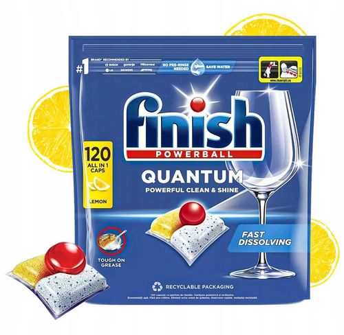 FINISH Kapsułki Quantum All-in-1 120 Lemon na Arena.pl