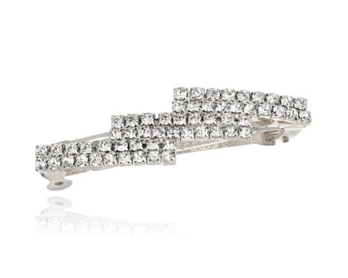 Spinka automat z dżetami srebrna na Arena.pl