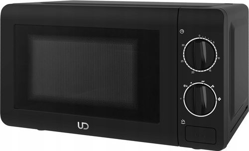 Kuchenka mikrofalowa wolnostojąca mikrofala mikrofalówka UD czarna 700W 20l na Arena.pl
