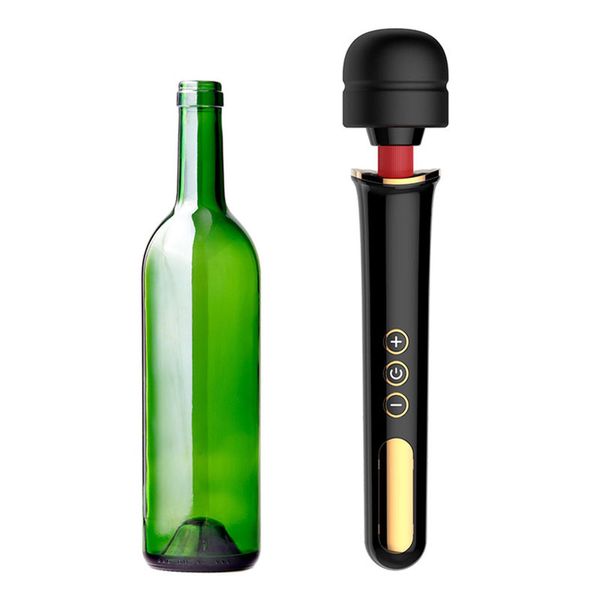 Stymulator-Massager Super Powerful USB Black 10 Function zdjęcie 1