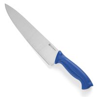 nóż kuchenny do ryb haccp 385mm - niebieski - hendi 842744
