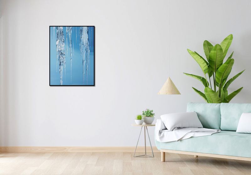Plakat 60x80cm Kryształowe Sople zdjęcie 4