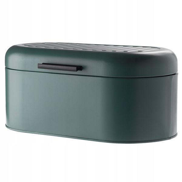 Chlebak Pojemnik Na Pieczywo Chleb Duży Stalowy zdjęcie 1