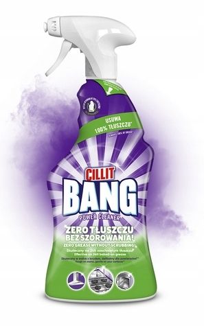 cillit bang power cleaner tłuszcz i smugi 750ml spray na Arena.pl