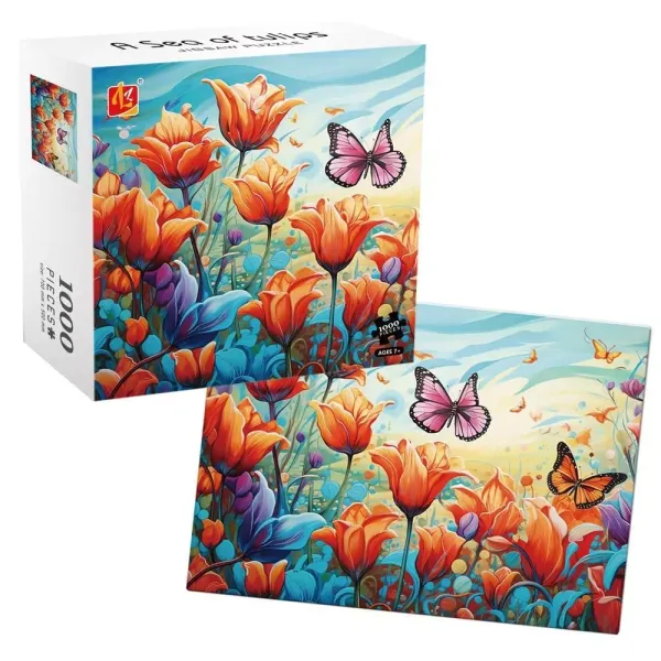 Puzzle 1000 Tulipany zdjęcie 1