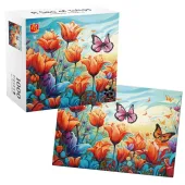 Puzzle 1000 Tulipany