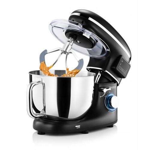 Robot planetarny z podgrzewaną misą Kuchenny Czarny MISA 6L DUŻA MOC na Arena.pl