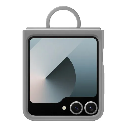 Etui Samsung EF-PF741TJEGWW Z Flip6 F741szary/gray Silicone Case with Ring na Arena.pl