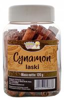 Cynamon Laski Laska 120g ŚWIEŻY Premium w Wielorazowym Słoiku Wygodny Słoik