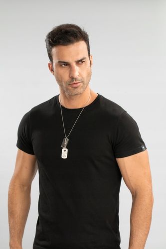 Nieśmiertelnik Z Grawerem Ze Stali Męski Podwójny Z Łańcuszkiem I Pudełkiem na Arena.pl