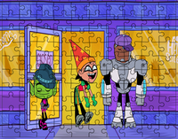 Puzzle Młodzi Tytani