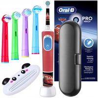 Szczoteczka Elektryczna dla Dzieci Oral-B Vitality Pro D103 Kids Auta Etui